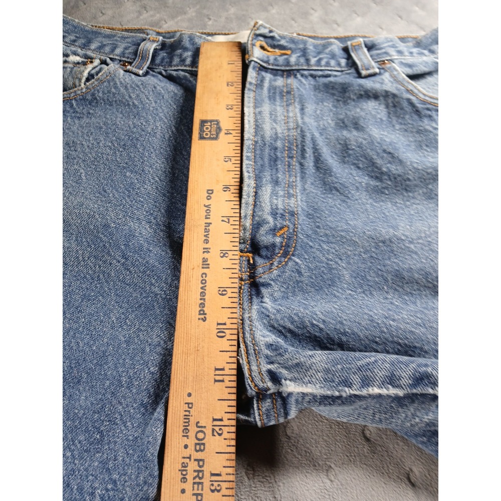🔥 VINTAGE Levi's 517 Bootcut Jeans Men's 36x32l Medium Wash 100% Cotton Cowboy! - Picture 6 of 13